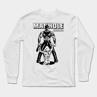 Manhole Vintage Retro Leather Gay Chicago LGBT Long Sleeve T-Shirt